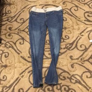 Girl size 14 knit waist band jegging